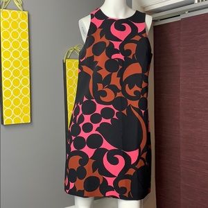 Ann Taylor- multi colored dress- size 8